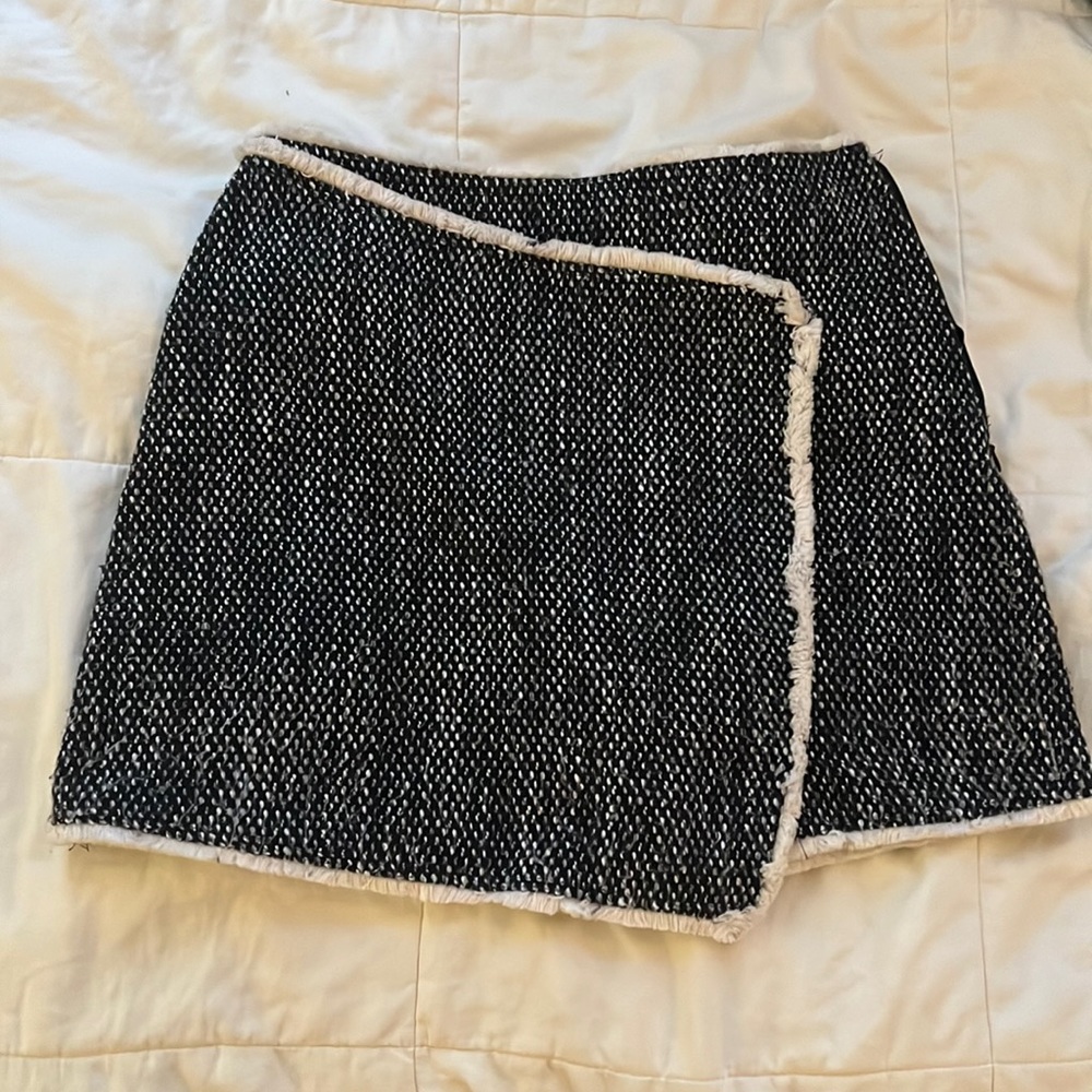 Twill Mini Skirt